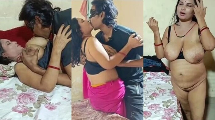 Big Boobs Salu Bhabhi Gets Fucked his Husband Bhabi Sex